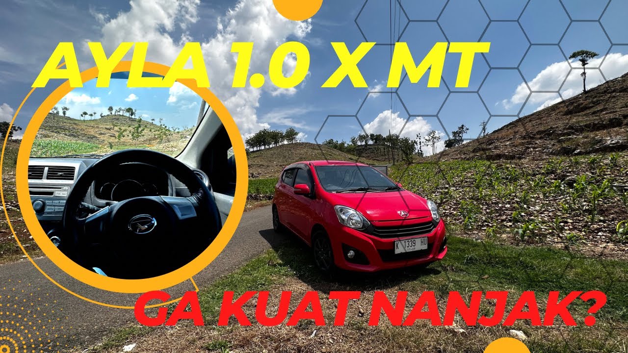 POV -  DRIVING DAIHATSU AYLA 1.0 X MANUAL KE BUKIT TELETUBBIES - TOMPE #teguhku #povdriving