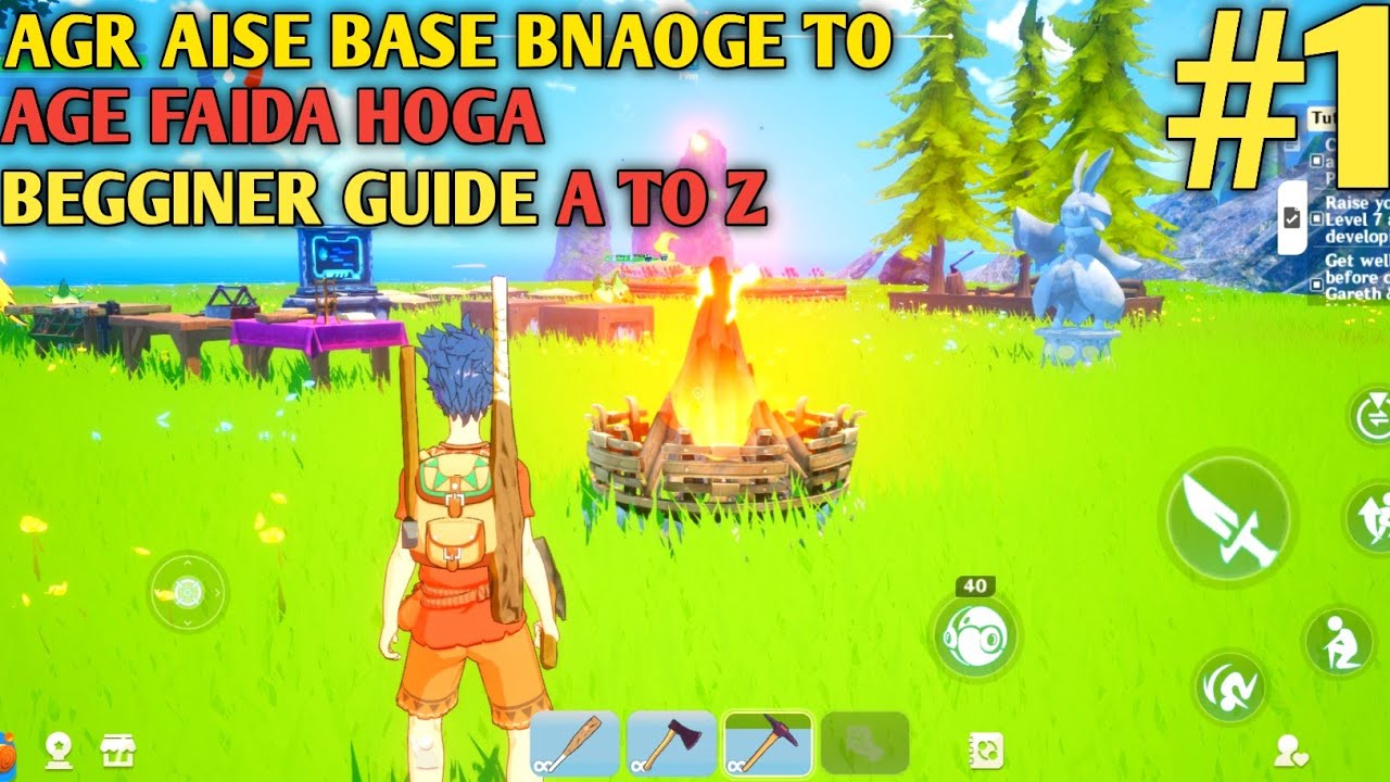 MIRAIBO GO ! BUILD BASE AND TECHNOLOGIES FULL GUIDE FROM BASIC| PALWORLD | HINDI | EP #1