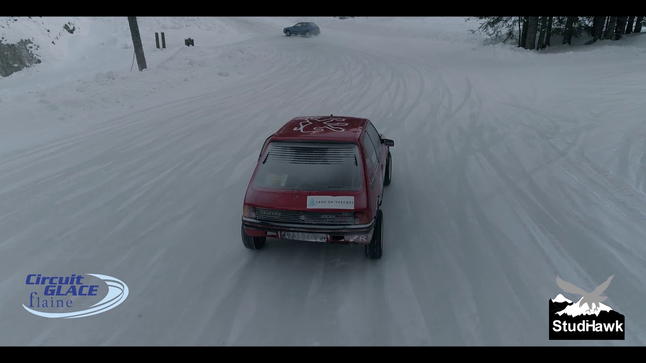 Peugeot 205 4x4 turbo Circuit de Flaine 10/01/2021