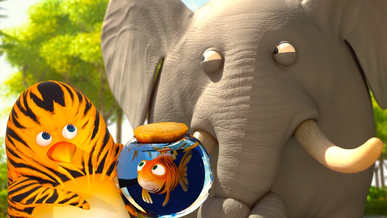 Jungle Bunch🌋The Boulder Of Fear | Fun Jungle cartoons for kids | WOW CLUB