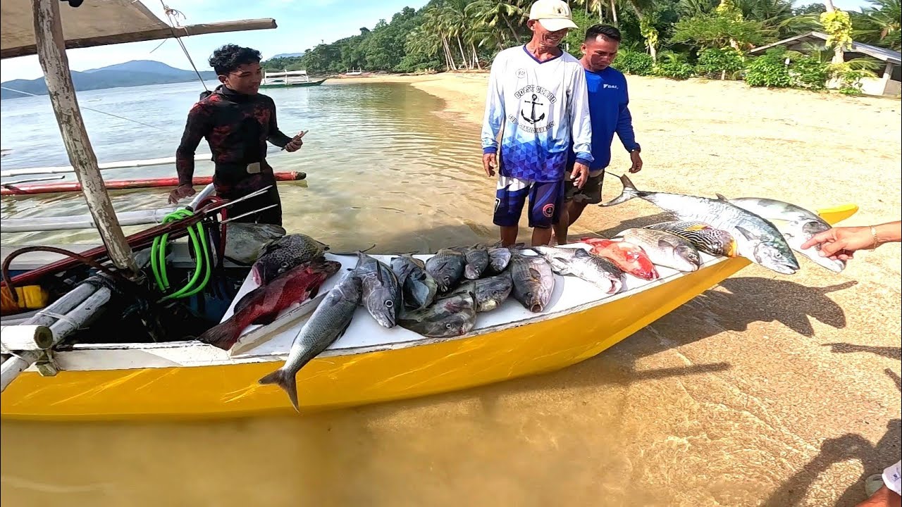 ANG DAMI🤑 | MAY ULAM NA, MAY PERA PA🙌 #spearfishingphilipines #fishing #adventure #fish #food#foryou