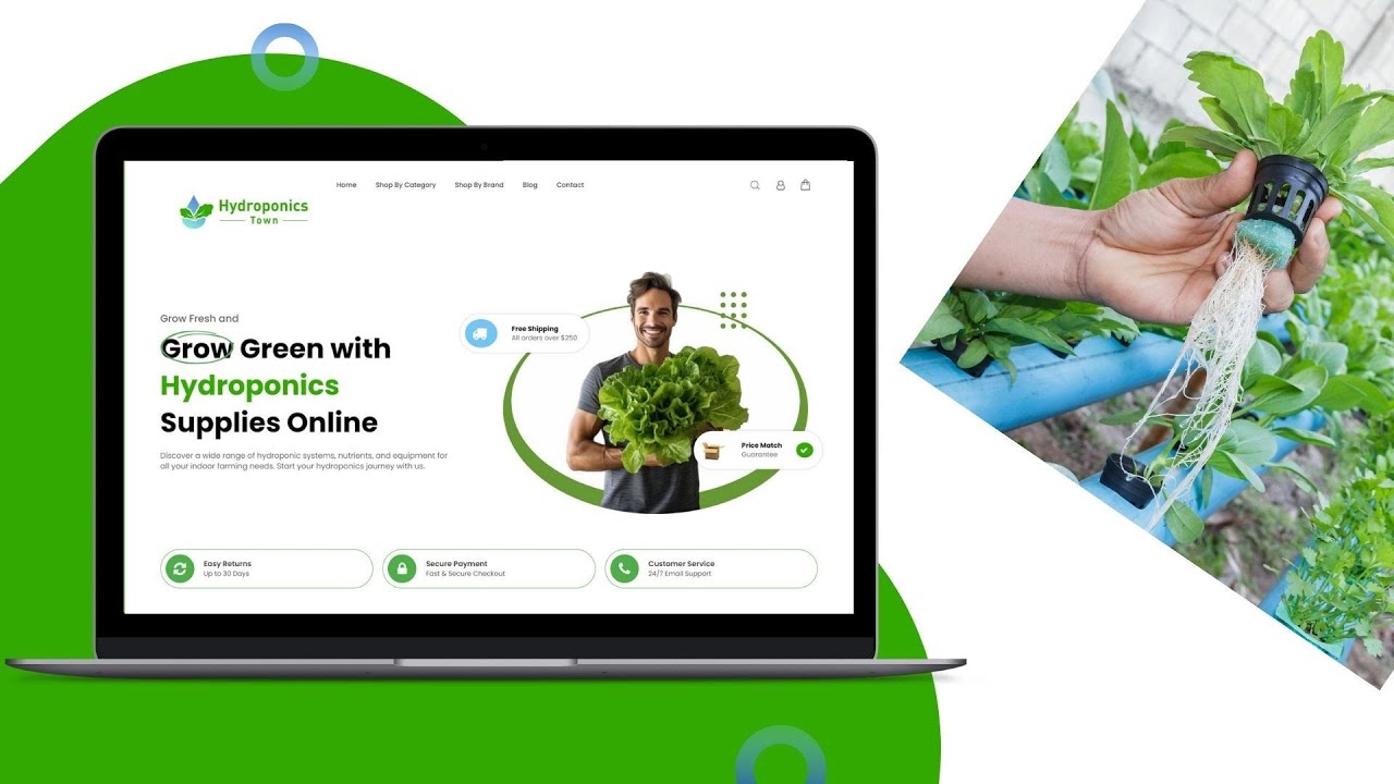Welcome to Hydroponics Town | Hydroponics Supplies Online