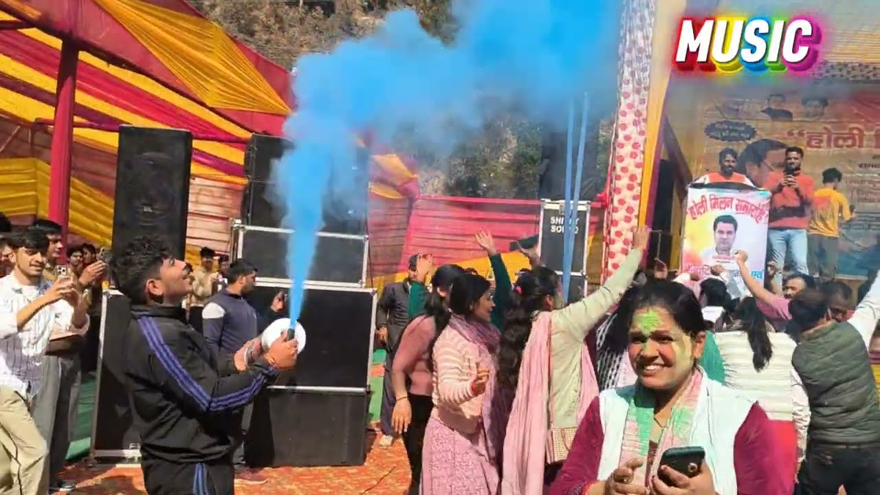 Ghansali Holi Mahotsav 2026 – रंगों में डूबी पूरी घाटी || #ghansali @sunilपहाड़ी|| #pahadiculture 