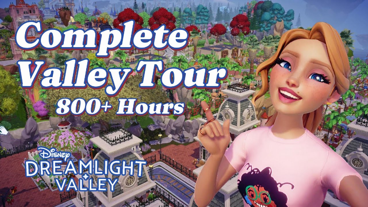 Completely Decorated Full Valley Tour | Disney Dreamlight Valley