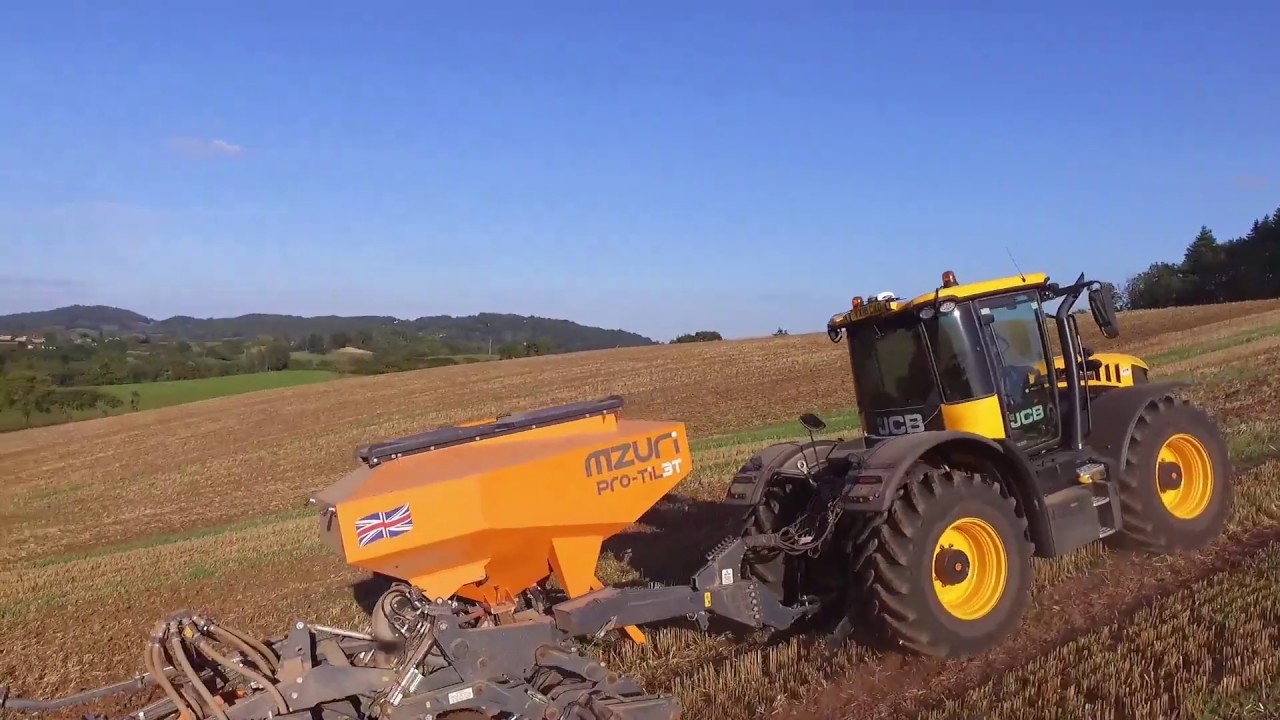 Broad Field court farm Mzuri direct drill