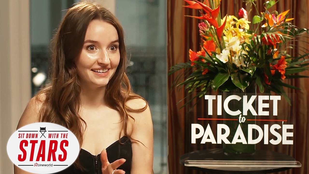 Kaitlyn Dever Ticket to Paradise Interview! Cineworld Cinemas