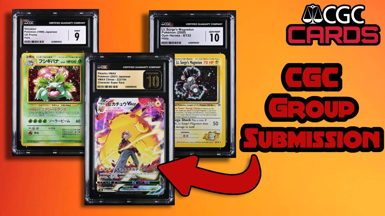 CGC Pokémon Bulk Submission Grade Reveal 