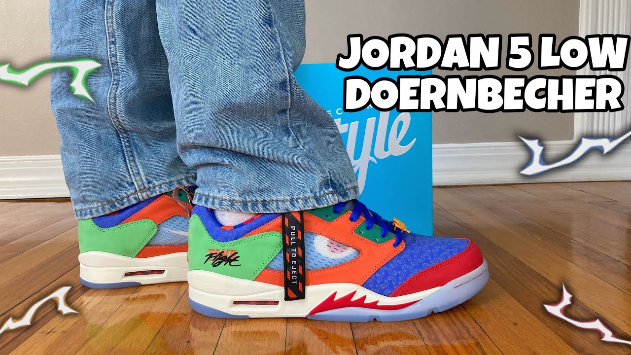 BEST OUT THE PACK? Jordan 5 Low Doernbecher Review & On Feet!