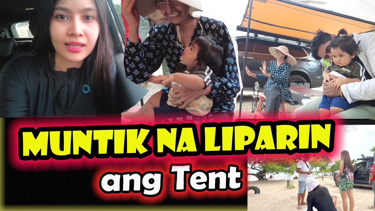 Nagulat Kami Sa Lakas Ng Hangin Sa Beach!