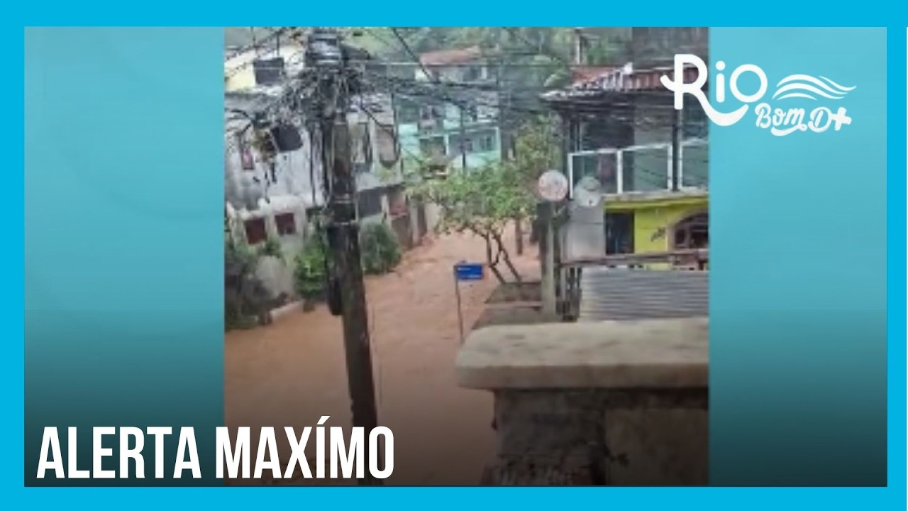 UM HOMEM MORREU DURANTE O TEMPORAL NA CIDADE ANGRA DOS REIS