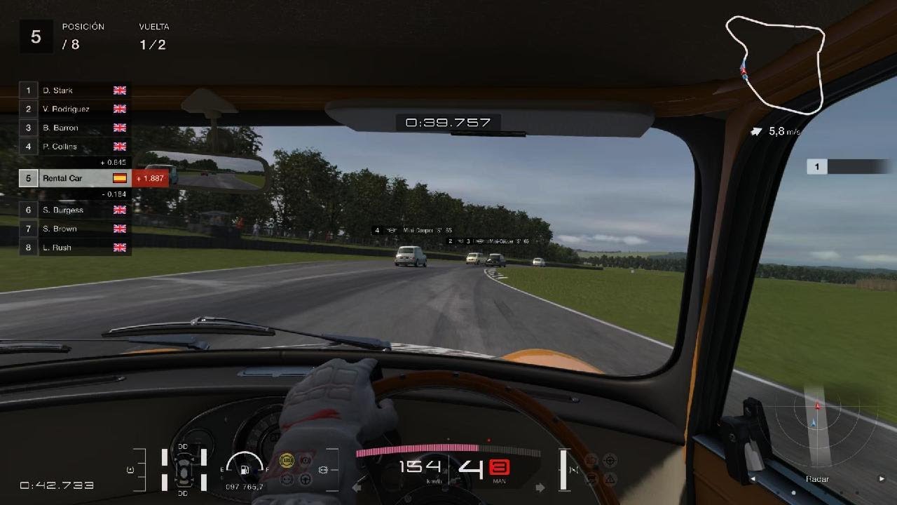 Gran Turismo 7 (GT7) Goodwood Clubman Plus 350 DS5 - Mini Cooper S 65 - Weight Reduction Stage 3