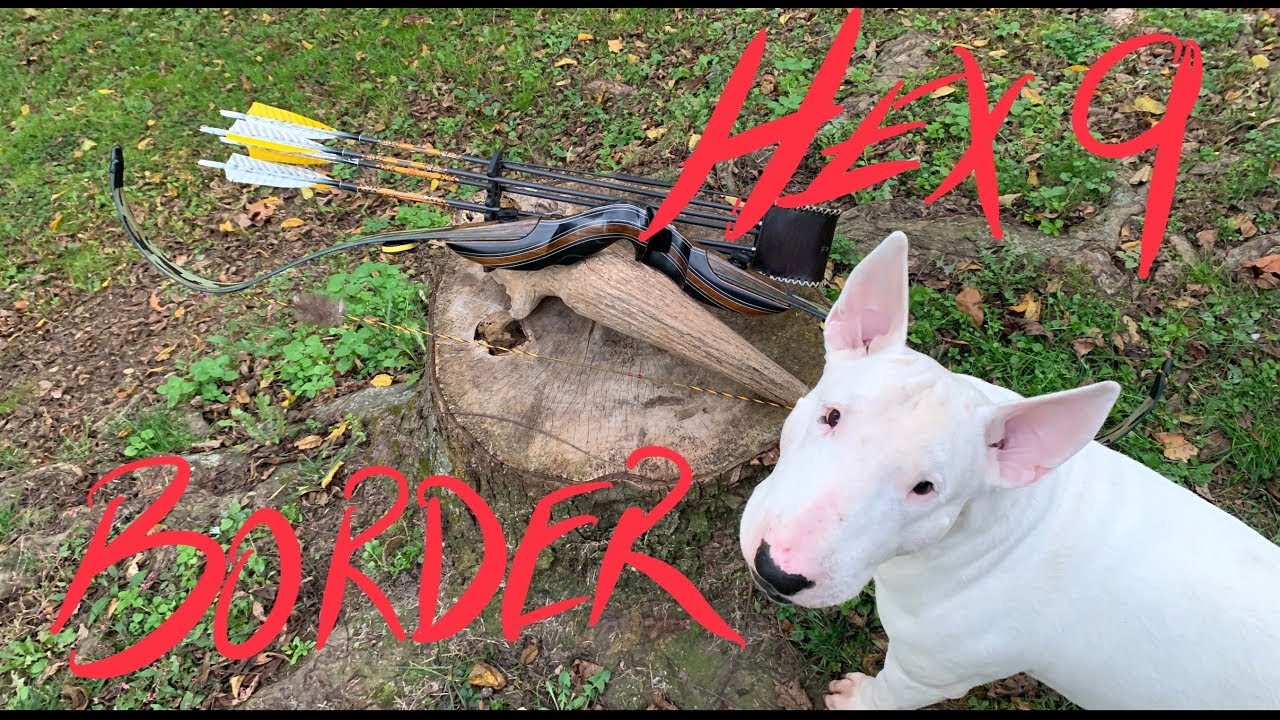 BORDER ARCHERY RECURVE BOW  COVERT HUNTER HEX 9 TRIAL LIMBS