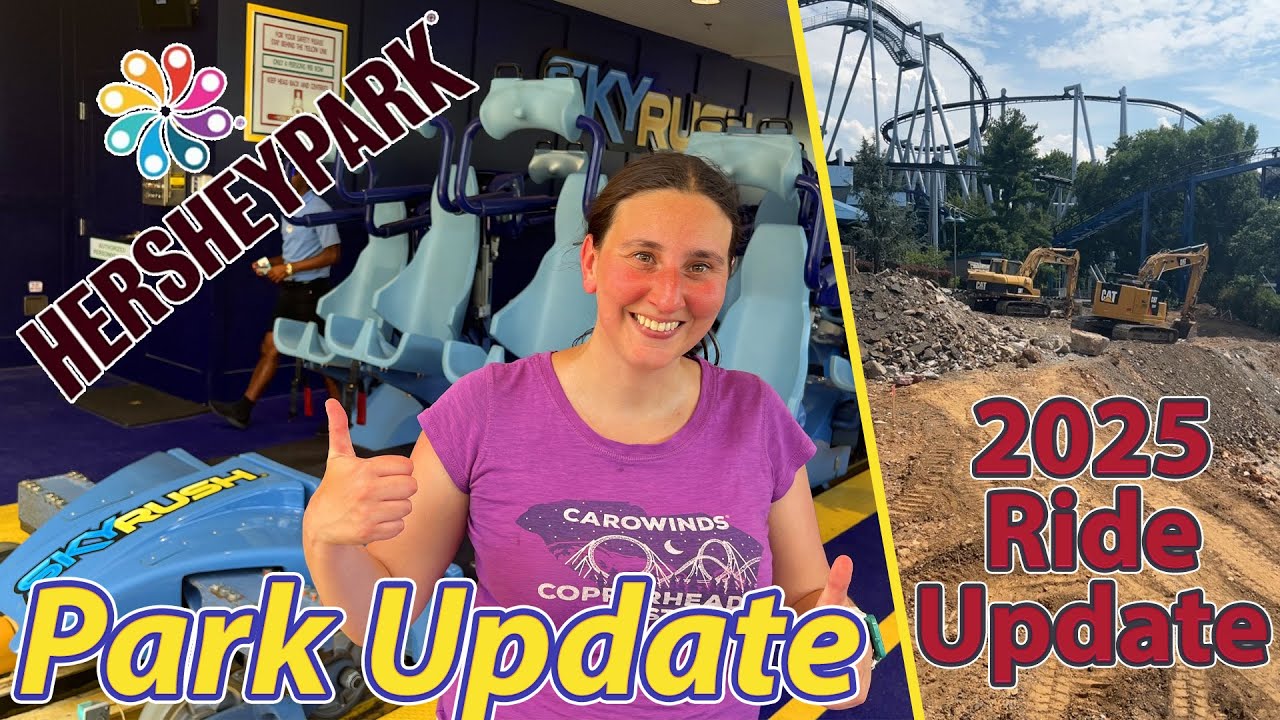 Riding Every Coaster at Hersheypark | Park Update | July 2024