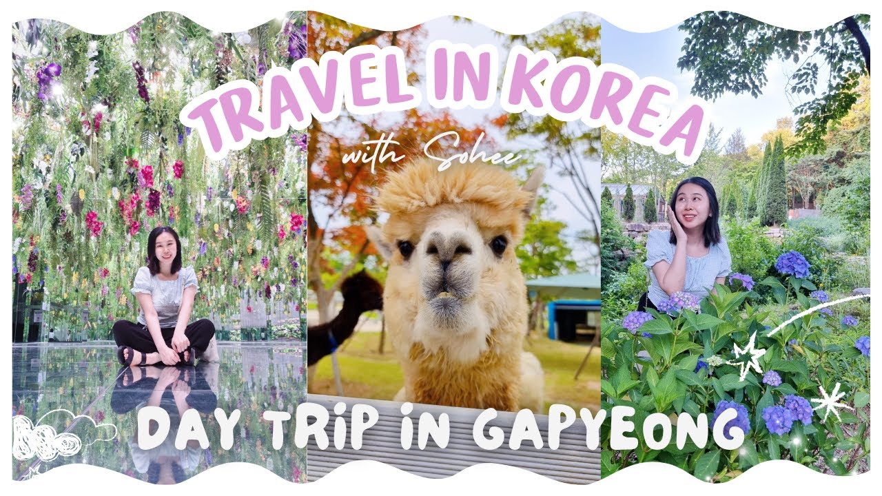 🌸KOREA TRAVEL VLOG | Exploring Gapyeong, Gangwondo✨ Begonia Bird Park, 9Block