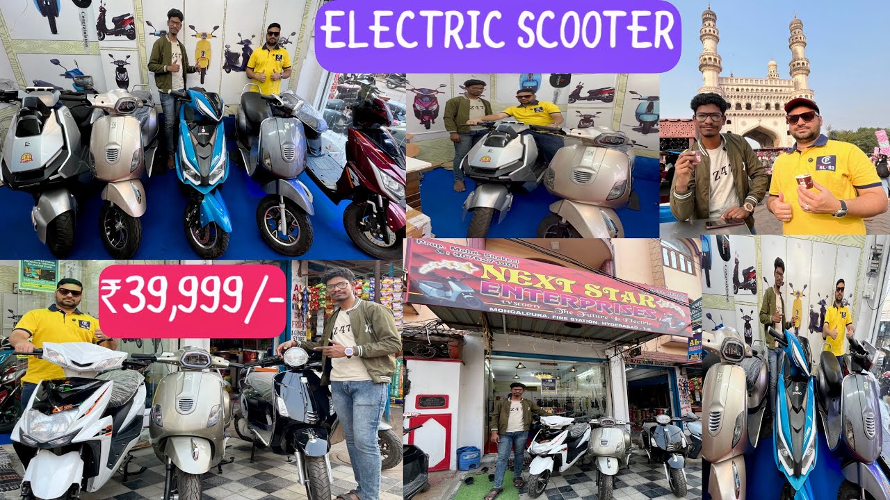 Hyderabad Famous😱next star Enterprises electricScooty✨starting ₹39,999/-Dhamaka offer #viralvideo 🔥🔥