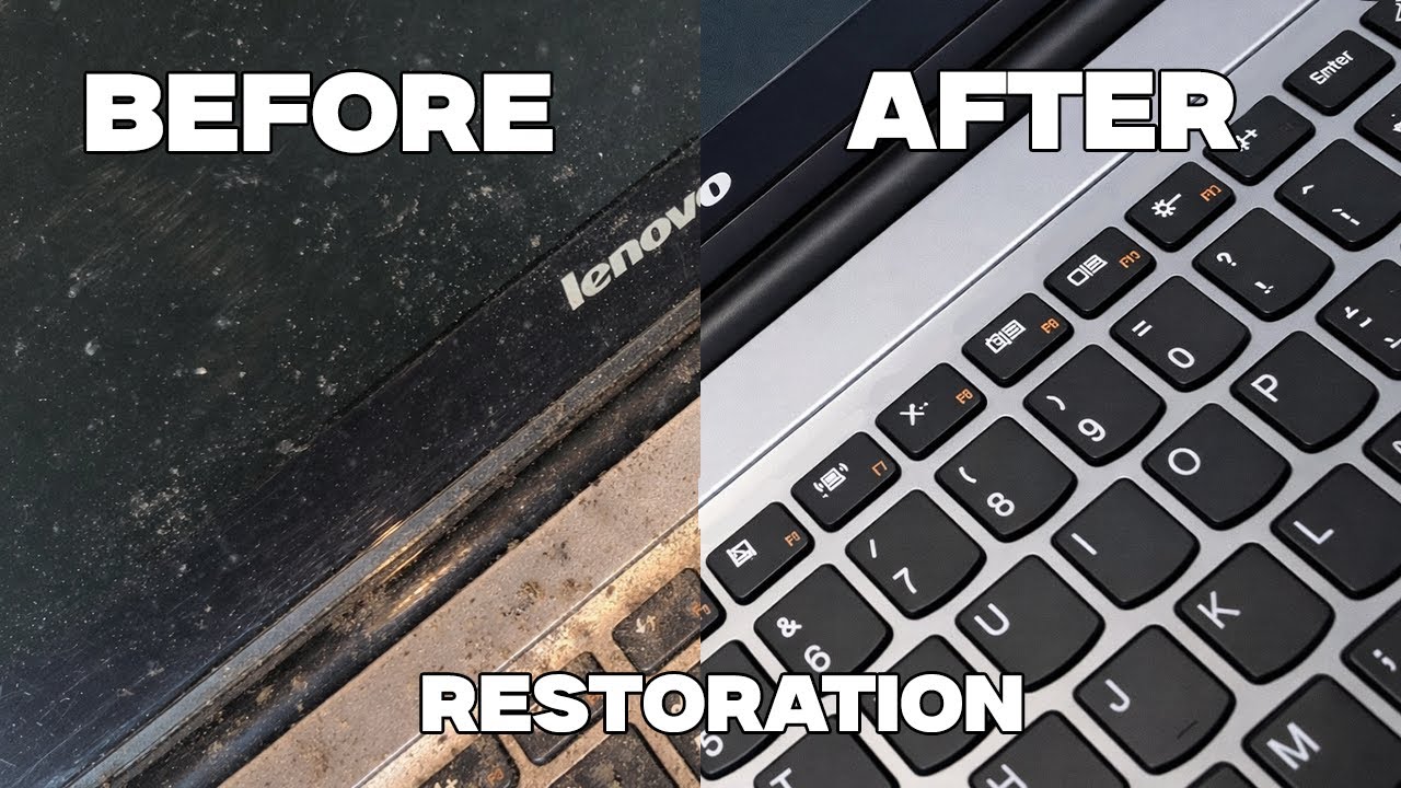 Dirty Unusable Laptop Restoration | GamNic Tech