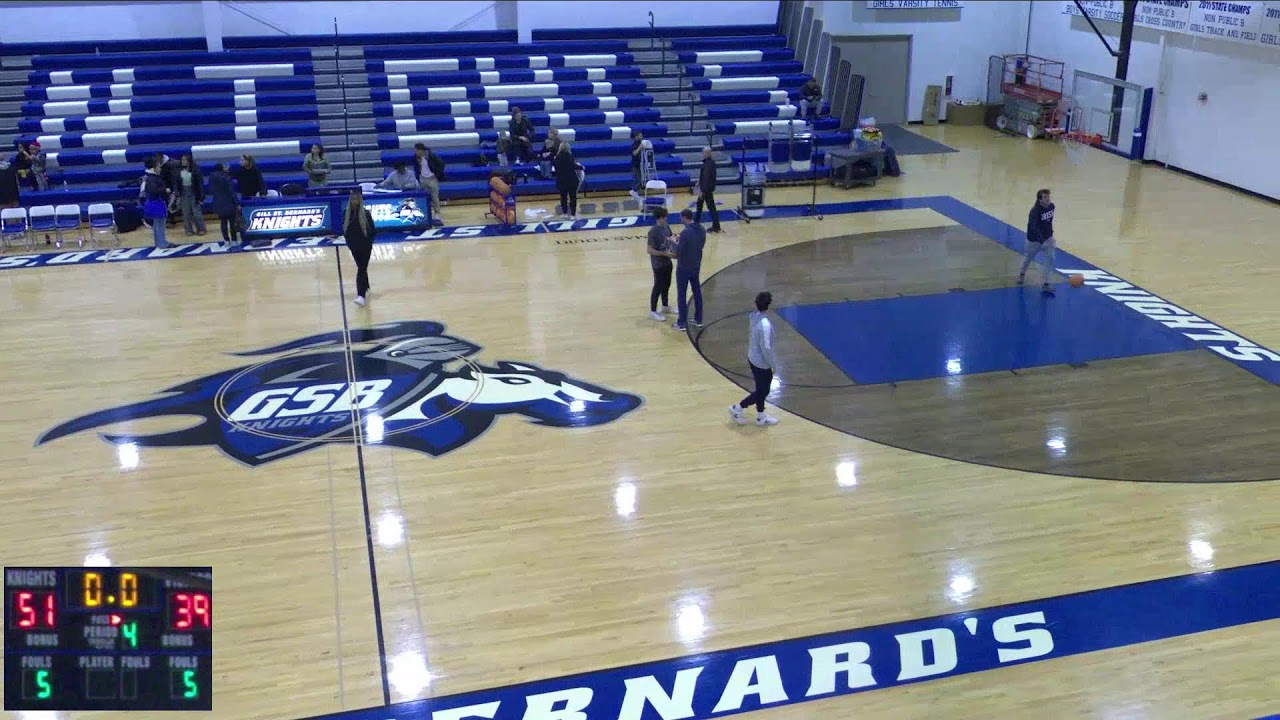 Gill St. Bernard's School vs Franklin High School Mens Varsity Basketball