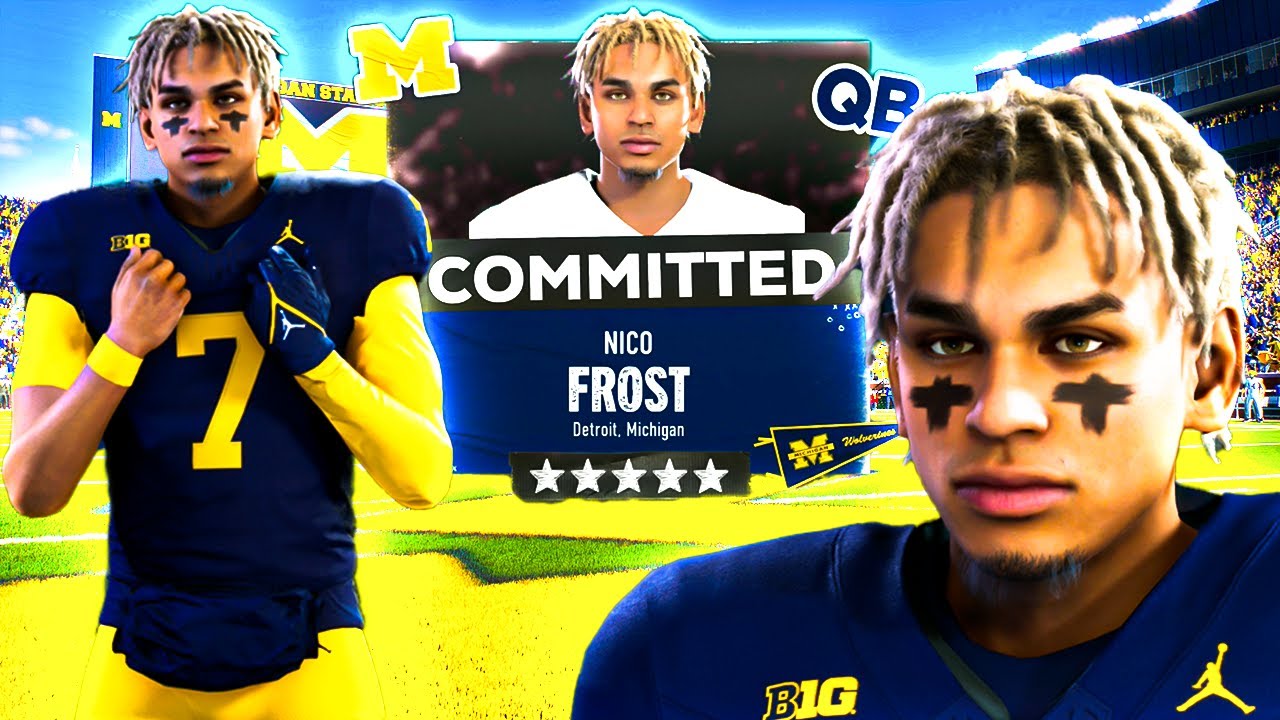 Meet The 5 Star QB NICO FROST Ep.1 College Football 25 Road To Glory
