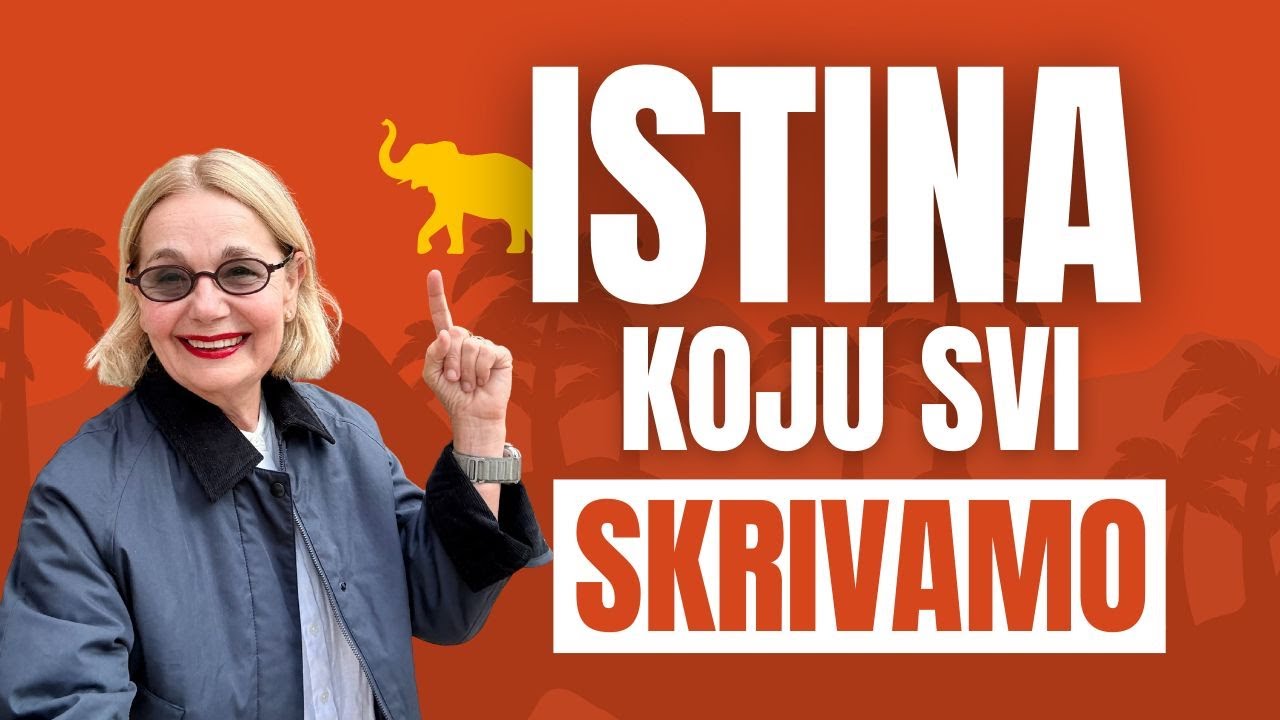 🐘 SLON U SOBI - KAKO SAM NAUČILA GOVORITI O STVARIMA O KOJIMA SVI &Scaron;UTE!