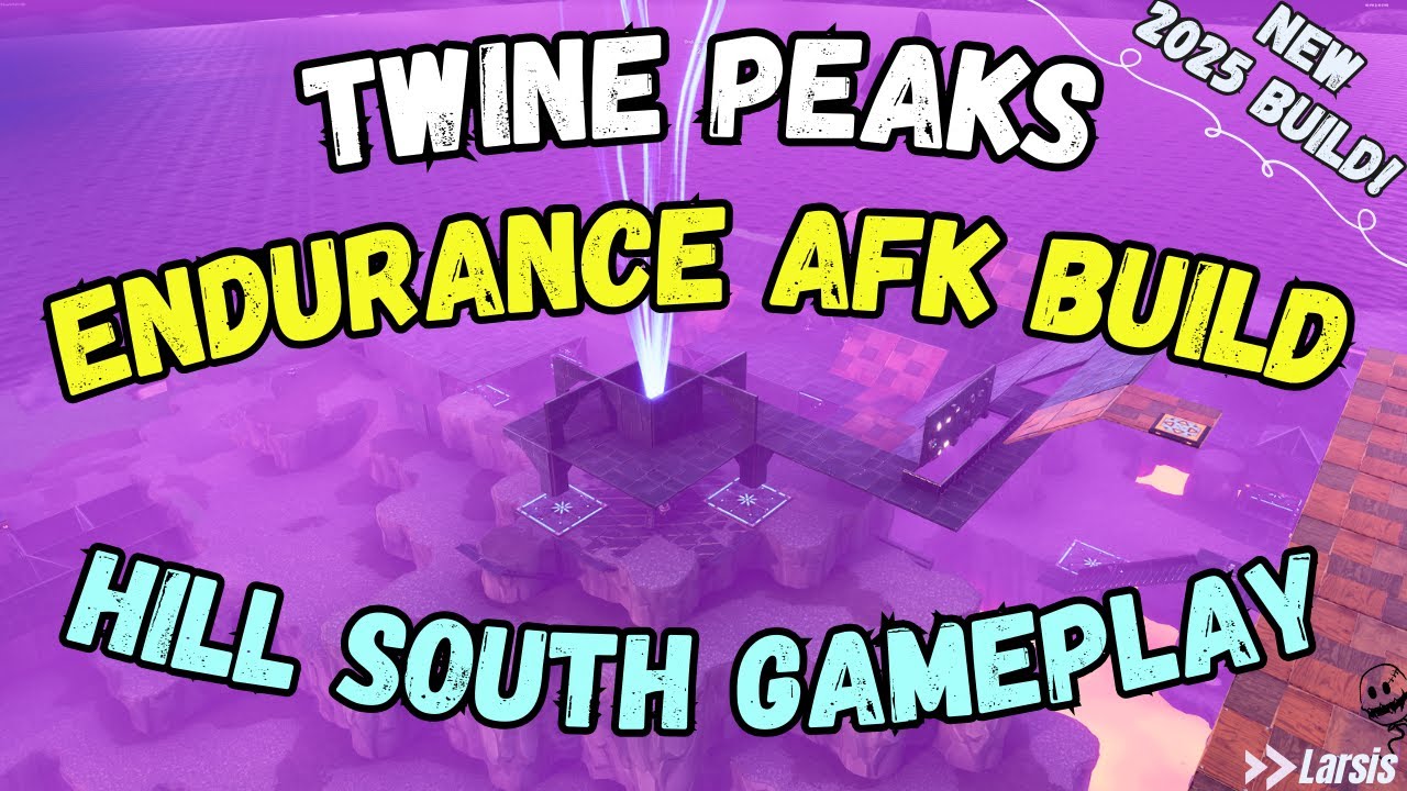 Twine Peaks Endurance AFK - Hill Amplifier South New Build Gameplay - Working 2026 - Fortnite STW