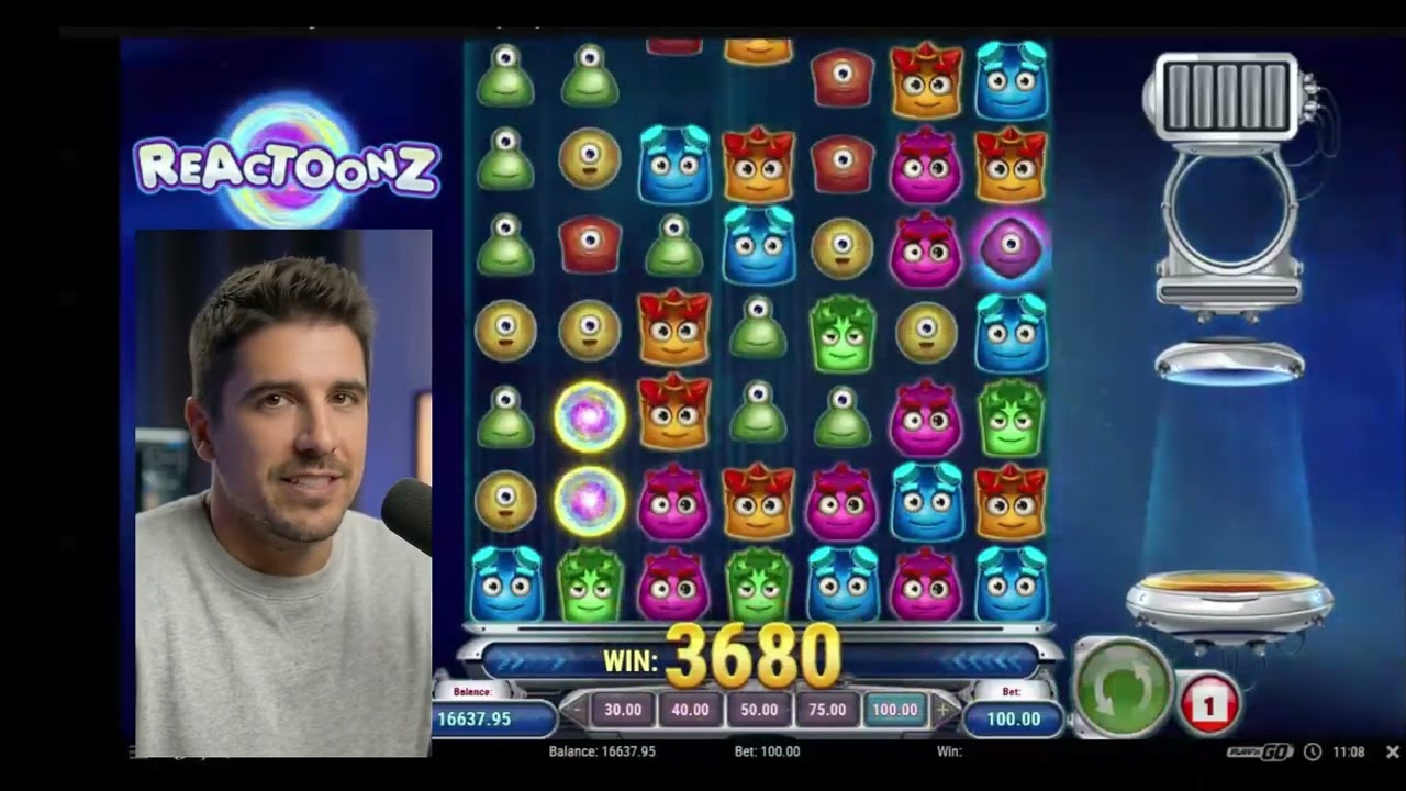 Reactoonz BIG WIN?! | Full Slot Review 2026 &ndash; RTP & Chain Reaction Breakdown
