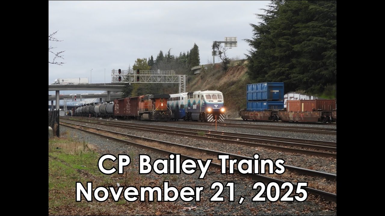 You Missed One - BNSF Seattle Sub at CP Bailey, November 21st, 2025
