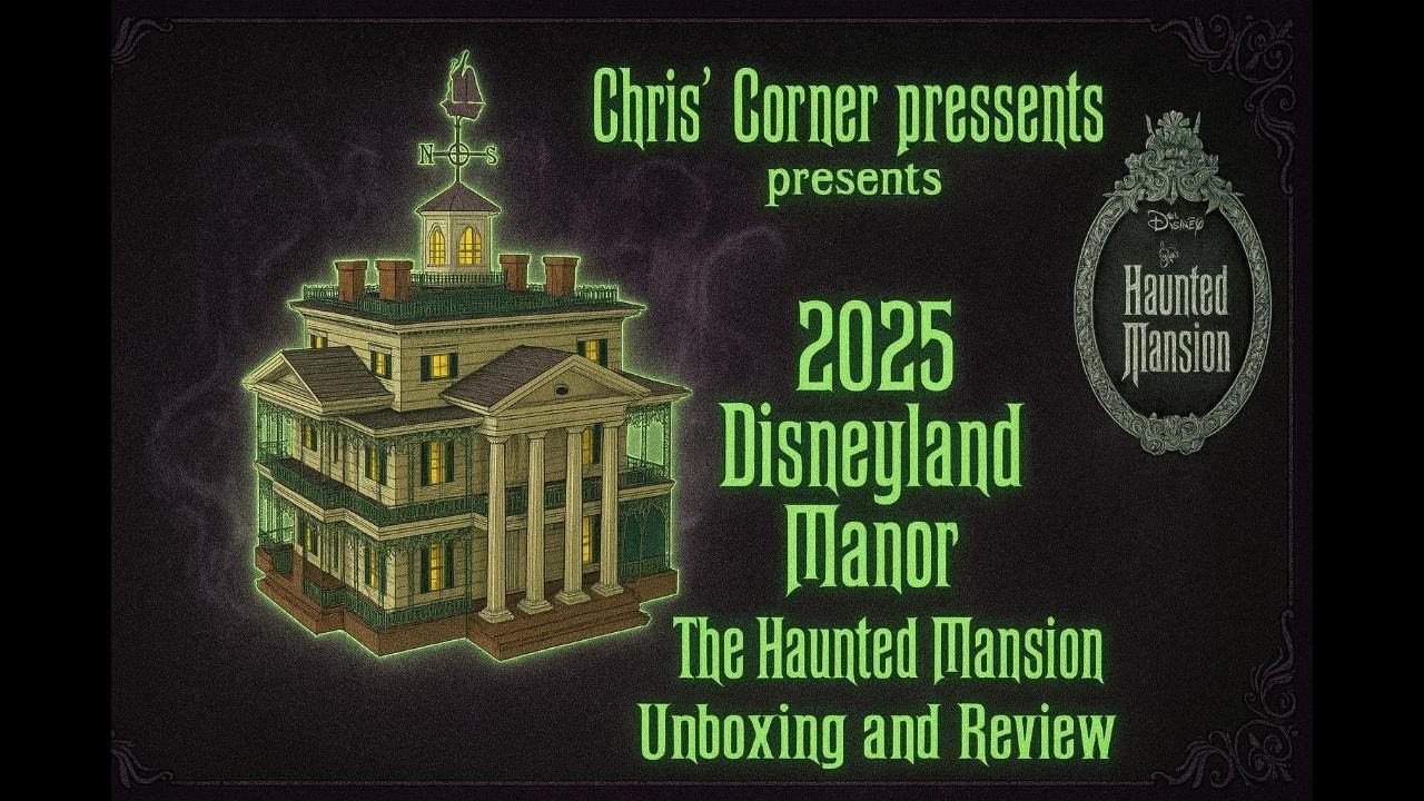 2025 Disneyland Manor The Haunted Mansion Tree Topper, Disney The Haunted Mansion Collection