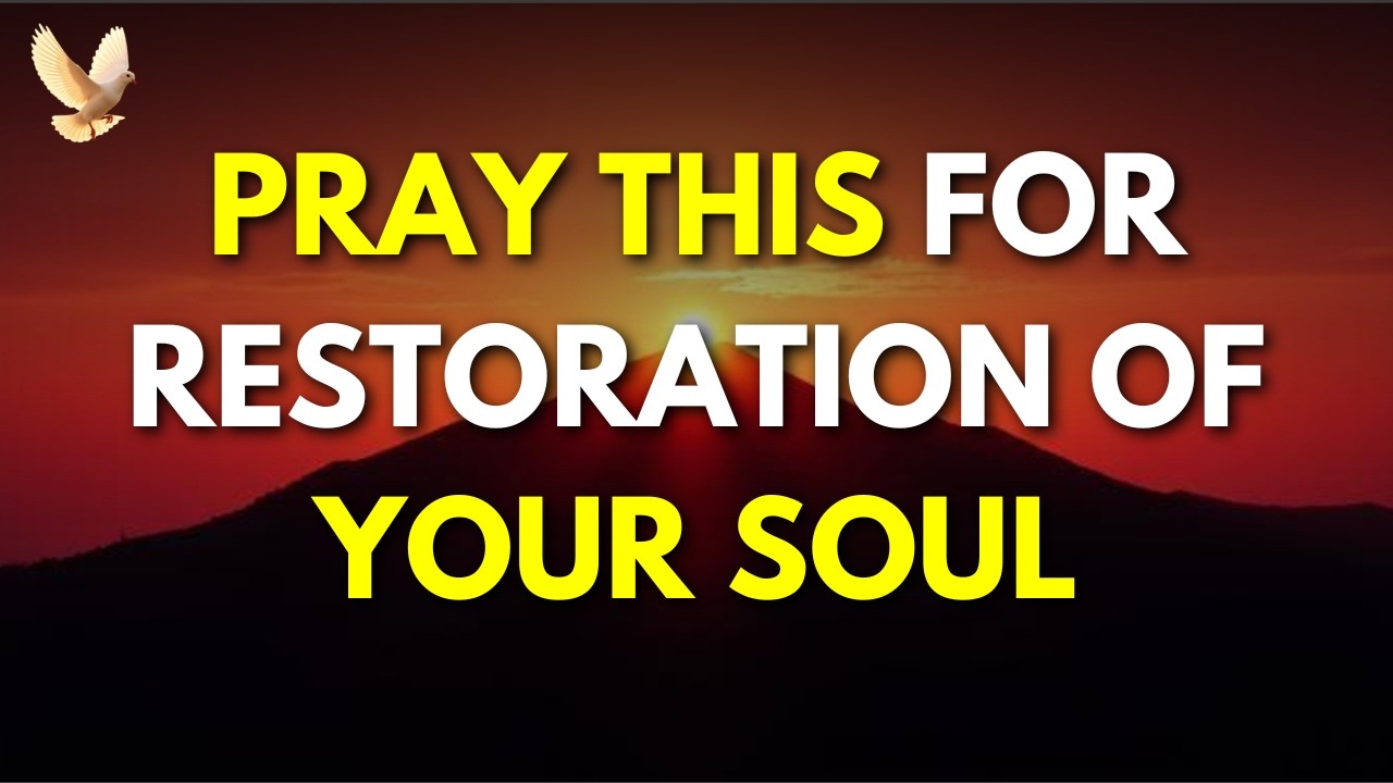 Tuesday MORNING Prayer to START Your Day With God | He RESTORES My Soul