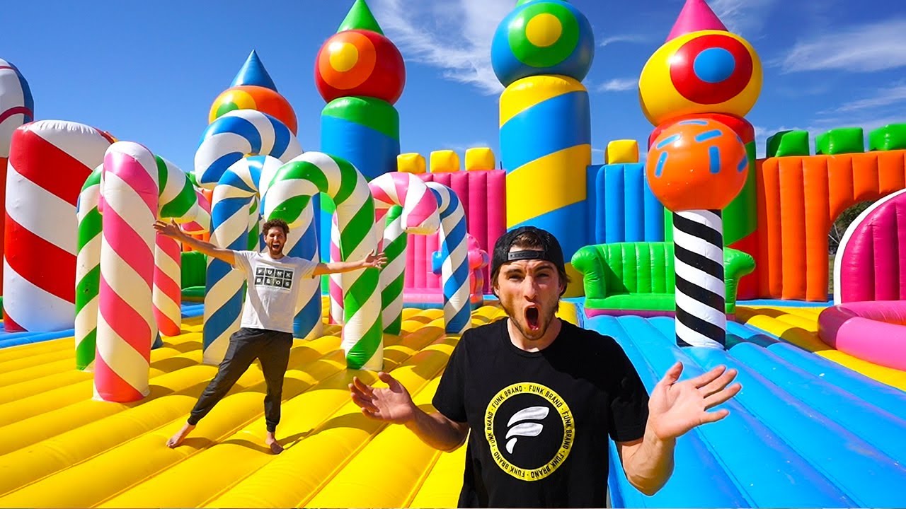 Hide N Seek in Worlds Largest Bounce House