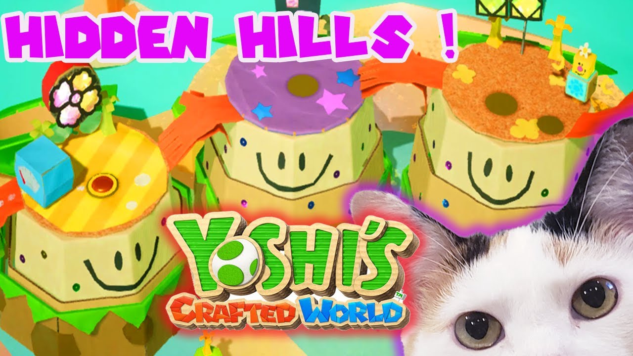 Yoshi's Crafted World | Hidden Hills Bonus World! | Gameplay on Nintendo Switch ! 🌄
