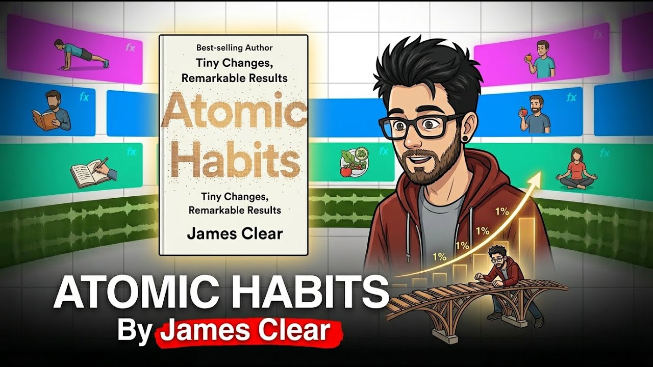 Atomic Habits - 9 Boring But Life-Changing Habits (Full Summary)