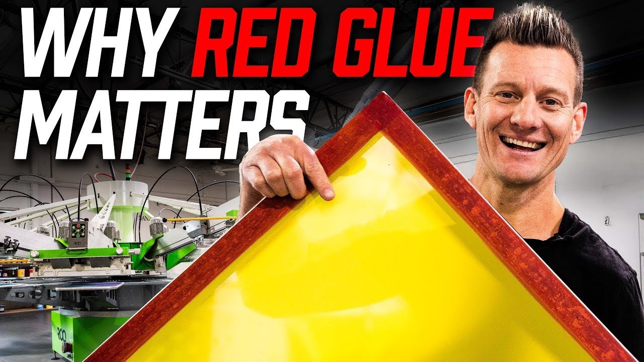 Why Red Glue Screens Print Better | Baselayr Premium Screen Frame Breakdown
