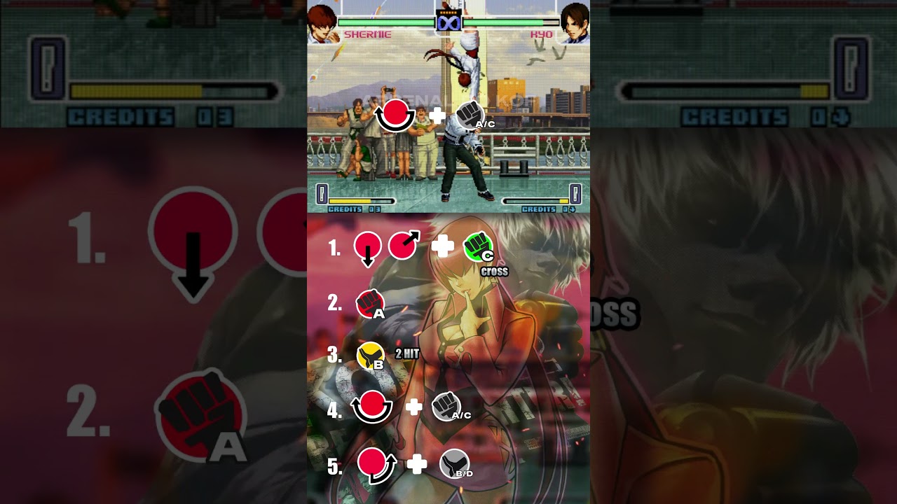 Mini Combos | Shermie - KOF 2002