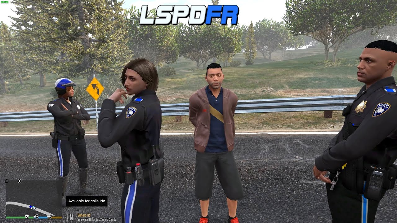 GTA 5 Girl Cop 4K | GTA 5 Lspdfr GEORGIA STATE Police Chase!!!| LEP28 GTA 5 Police Mod