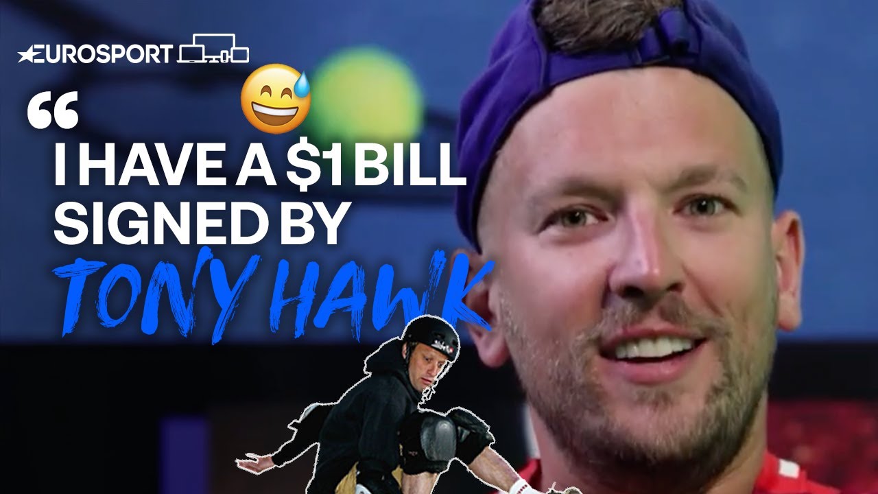 Dylan Alcott: 'Tony Hawks came to my house when I was 6!' - Social Network | Eurosport Tennis