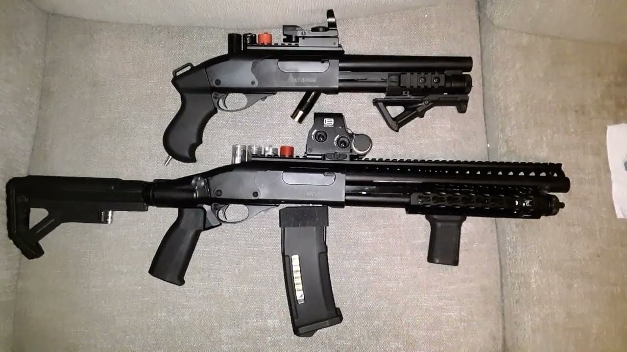 Airsoft Shotgun: Fully Upgraded Jag Scatterguns
