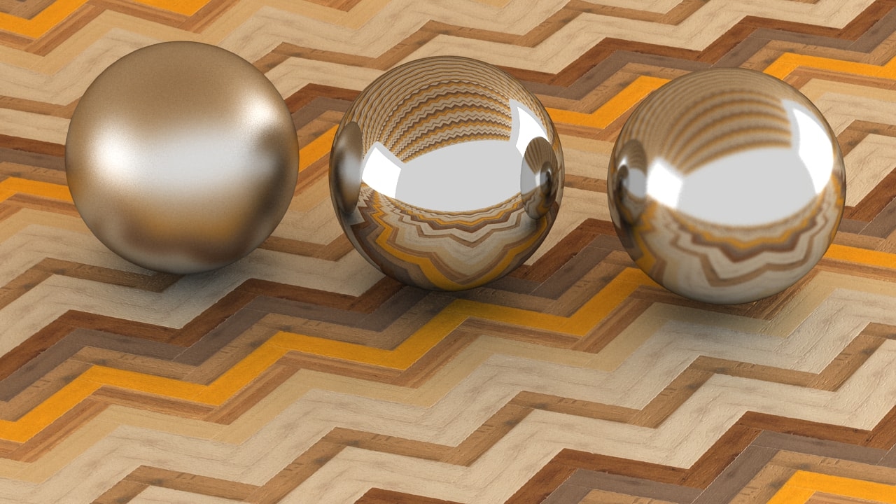 3ds Max Vray Realistic Steel - Chrome Polish - Chrome Satin Material