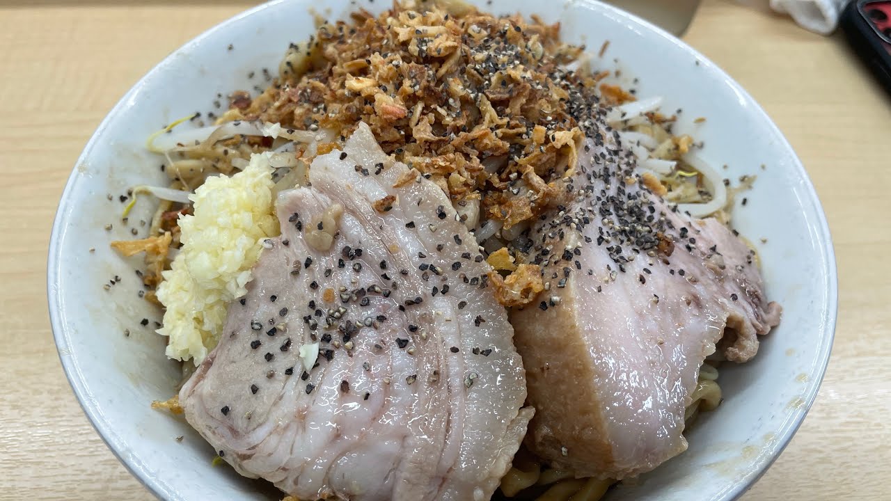 穴場ラーメン荘「おもしろい方へ」食べてみた！#二郎系 