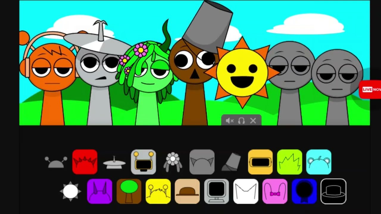 SPRUNKI INCREDIBOX MUSICIAN BOX