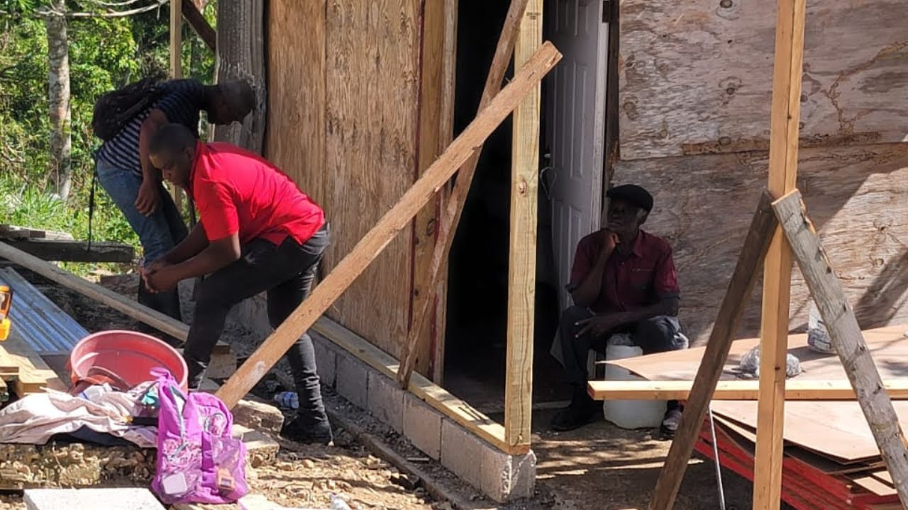 Watch: Working On Mass Nevi's House Foundation! Take a Look! Thanks Donors!
