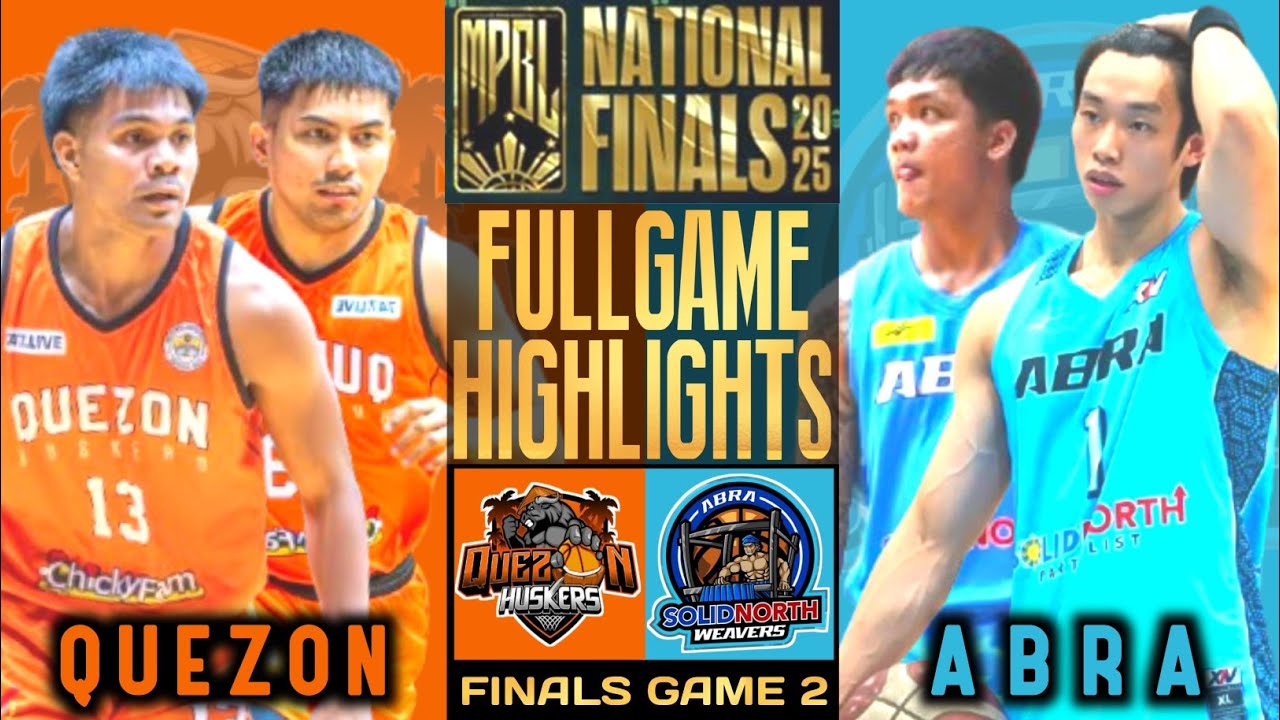 CLOSE GAME! MPBL FINALS GAME 2 FULL HIGHLIGHTS | ABRA VS QUEZON (DECEMBER 13, 2025)