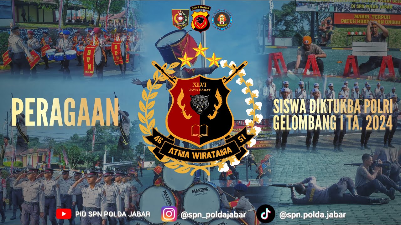 PERAGAAN ATMA WIRATAMA SPN POLDA JABAR