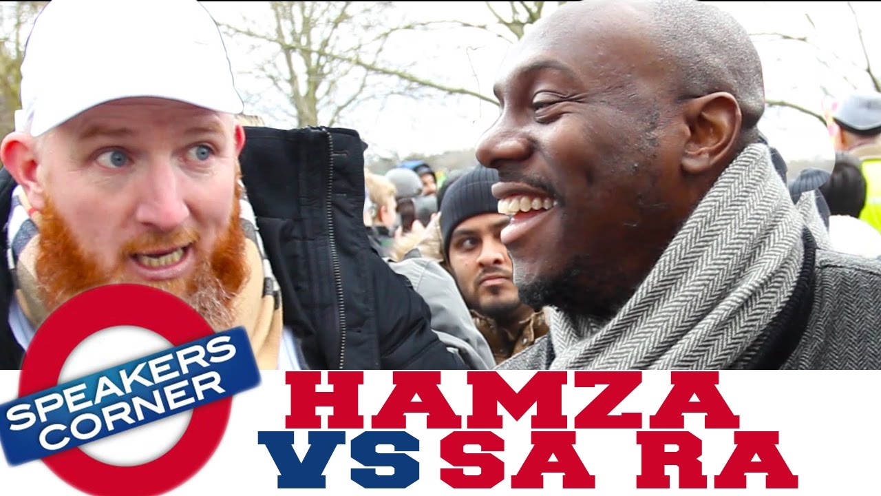 Hamza vs Sa Ra | Belief vs Knowledge | Can You Prove Allah? | Speakers Corner