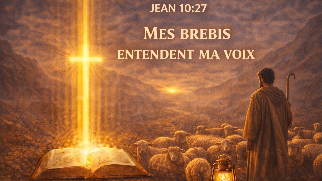 JEAN 10:27 — COMMENT RECONNAÎTRE LA VOIX DE DIEU DANS LE BRUIT DU MONDE ? 🎧✝️