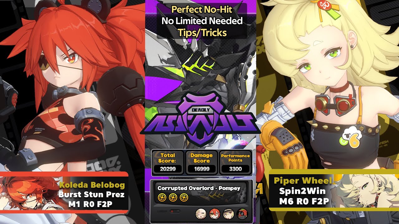 Piper Koleda CLEAN RUN | Deadly Assault | Zenless Zone Zero No Damage