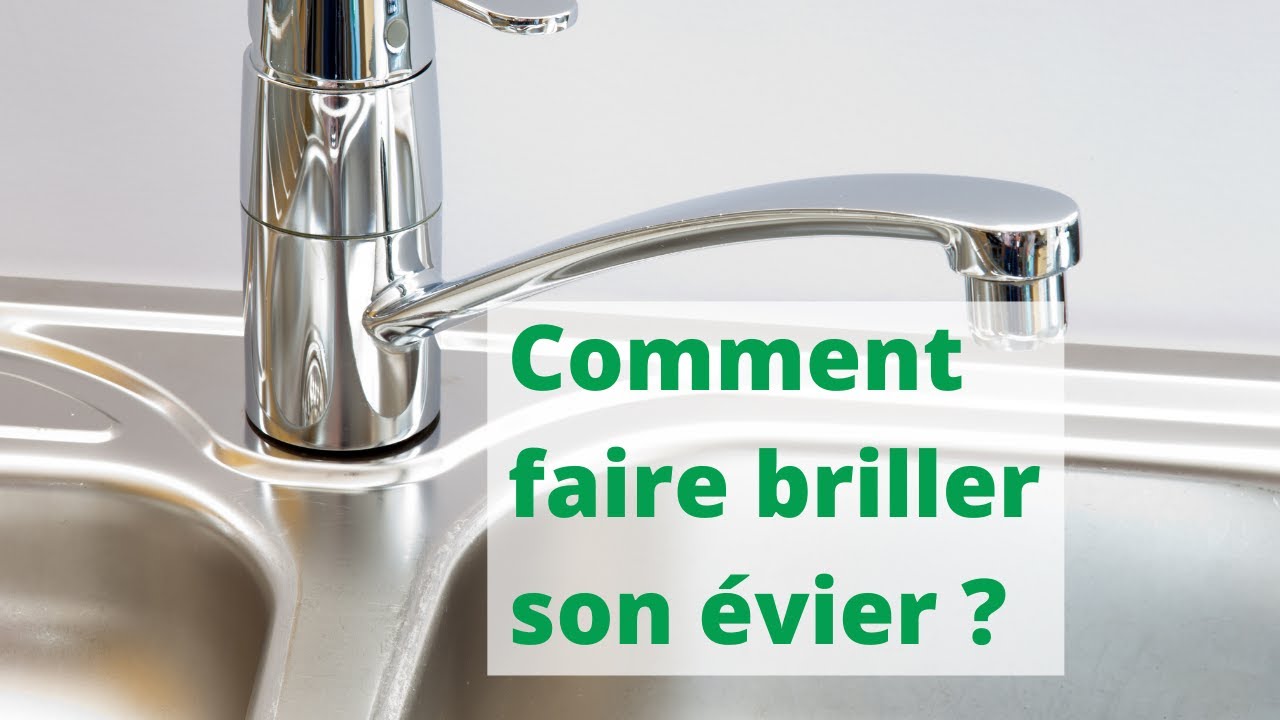 Comment faire BRILLER son évier inox ? BYE BYE le calcaire et les tâches !!