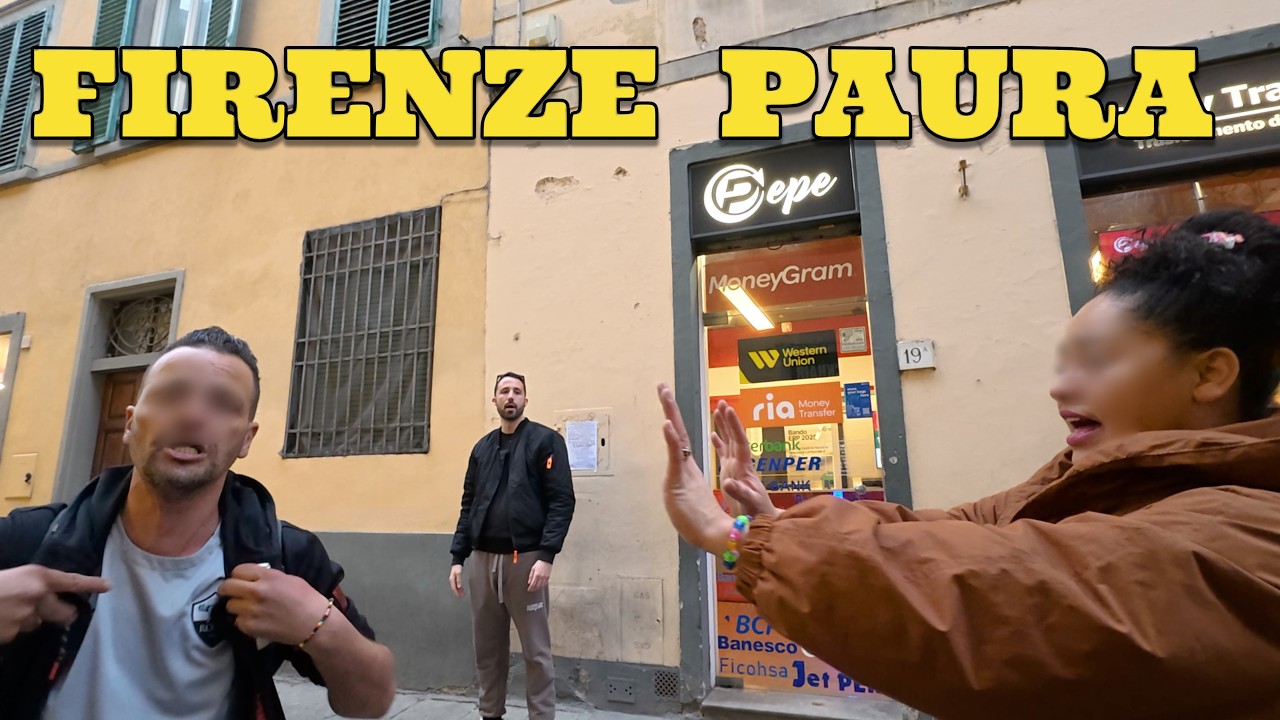 Firenze paura e delirio in pieno centro