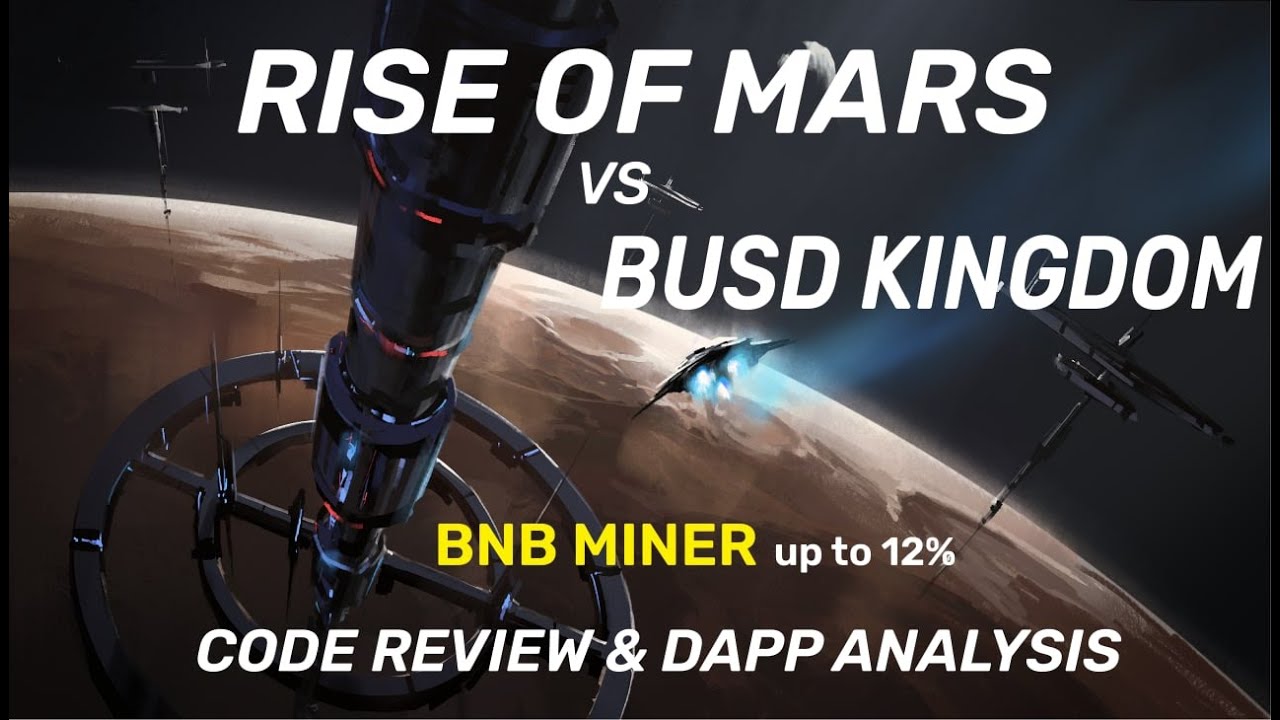 Riseofmars BNB Miner vs BUSD Kingdom, Which is better? | up to 12% Daily BNB Rewards | BNB Kingdom