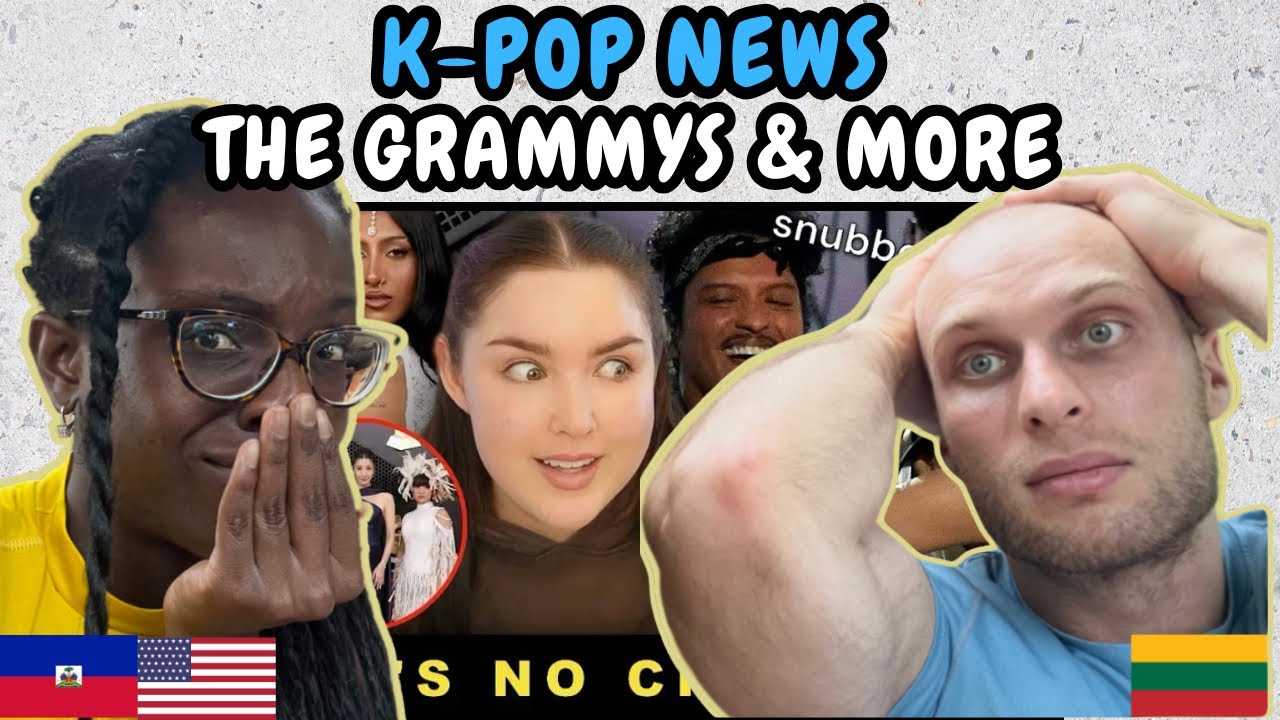 REACTION TO K-Pop News: 2026 GRAMMY AWARDS! Rosé & Bruno Mars, Kpop Demon Hunters, Katseye & More