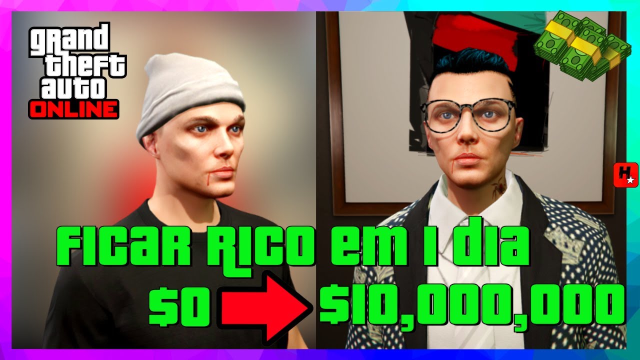 Como Ficar Rico no GTA 5 Online em 1 Dia